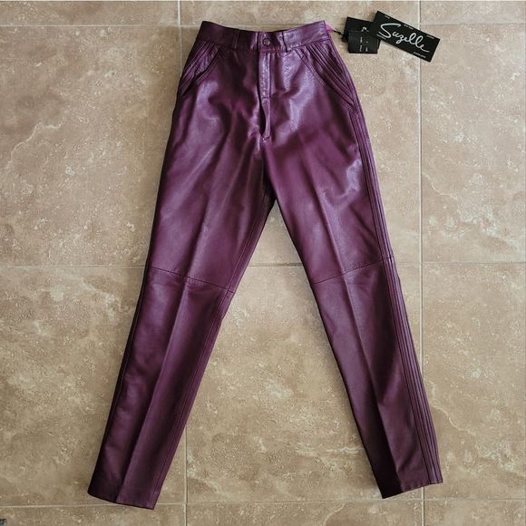 Isabel Gerhart Pants & Jumpsuits Nwt Isabell Gerhart Vintage Purple